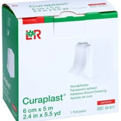 CURAPLAST Wundschnellverb.sensitiv 6 cmx5 m 1 St