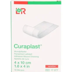 CURAPLAST Wundschnellverb.sensitiv 4x10 cm 1 m 10 St