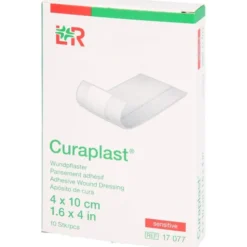 CURAPLAST Wundschnellverb.sensitiv 4x10 cm 1 m 10 St
