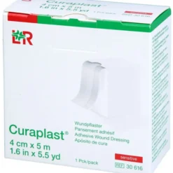CURAPLAST Wundschnellverb.sensitiv 4 cmx5 m 1 St