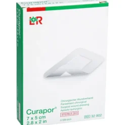 CURAPOR Wundverband steril chirurgisch 5x7 cm 5 St