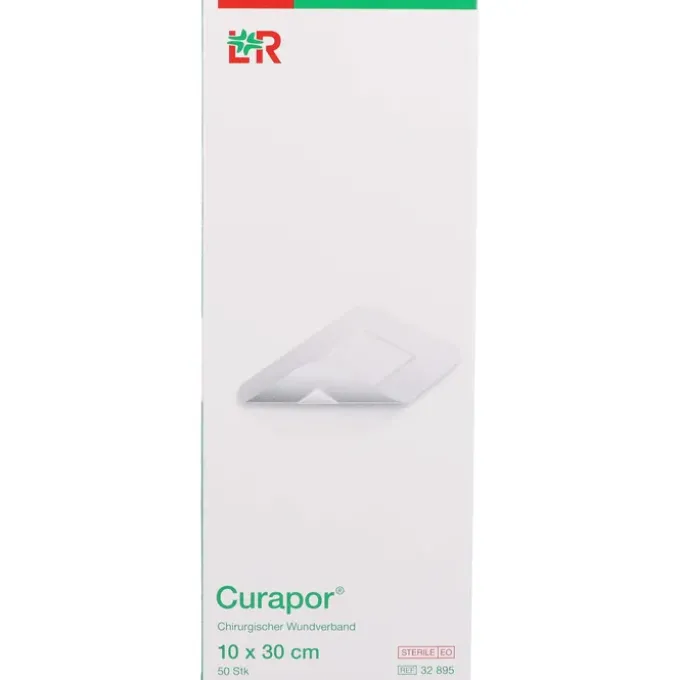 CURAPOR Wundverband steril chirurgisch 10x30 cm 50 St