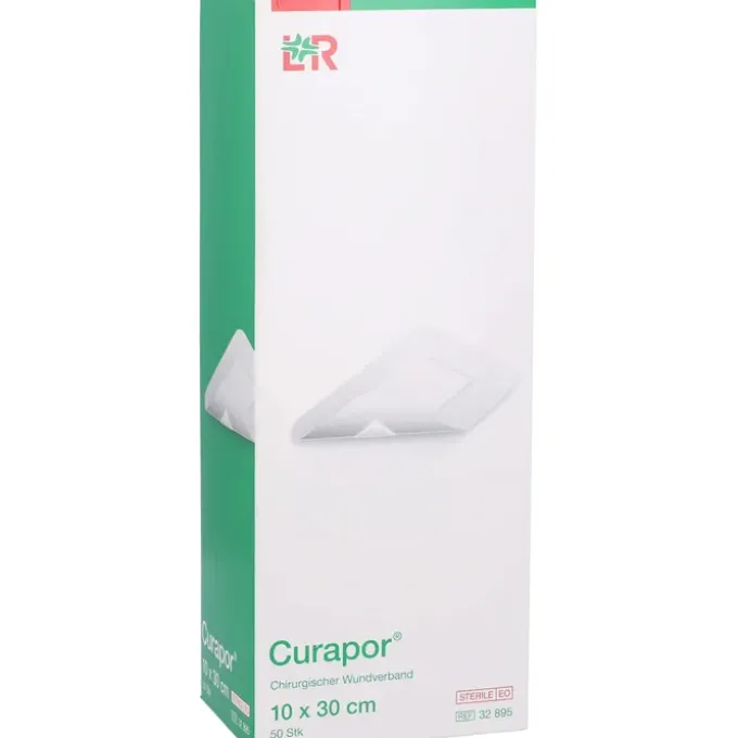 CURAPOR Wundverband steril chirurgisch 10x30 cm 50 St