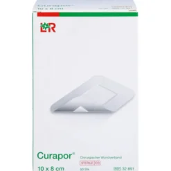 CURAPOR Wundverband steril chirurgisch 8x10 cm 50 St