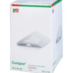 CURAPOR Wundverband steril chirurgisch 8x10 cm 50 St
