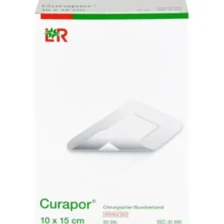 CURAPOR Wundverband steril chirurgisch 10x15 cm 50 St