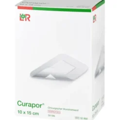 CURAPOR Wundverband steril chirurgisch 10x15 cm 50 St