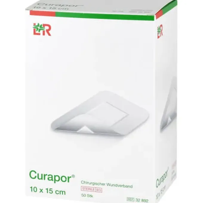 CURAPOR Wundverband steril chirurgisch 10x15 cm 50 St
