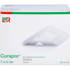 CURAPOR Wundverband steril chirurgisch 5x7 cm 100 St