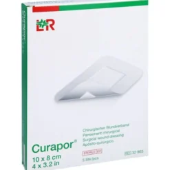 CURAPOR Wundverband steril chirurgisch 8x10 cm 5 St