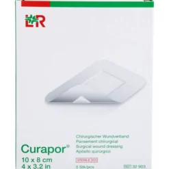CURAPOR Wundverband steril chirurgisch 8x10 cm 5 St