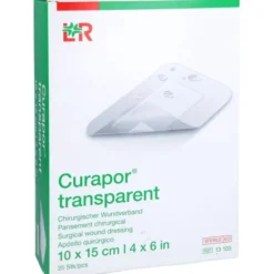 CURAPOR Wundverband steril transparent 10x15 cm 25 St