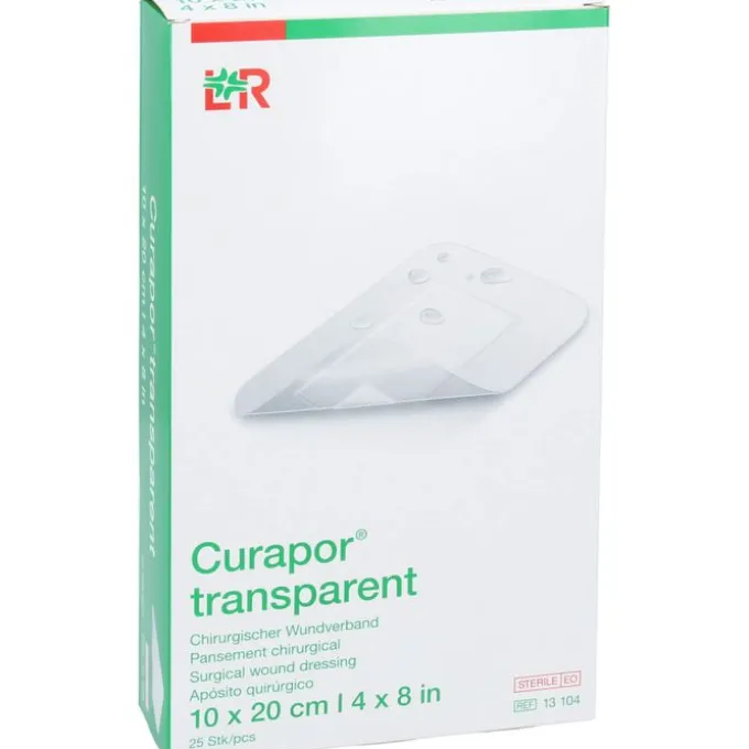 CURAPOR Wundverband steril transparent 10x20 cm 25 St