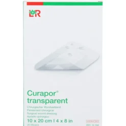 CURAPOR Wundverband steril transparent 10x20 cm 25 St