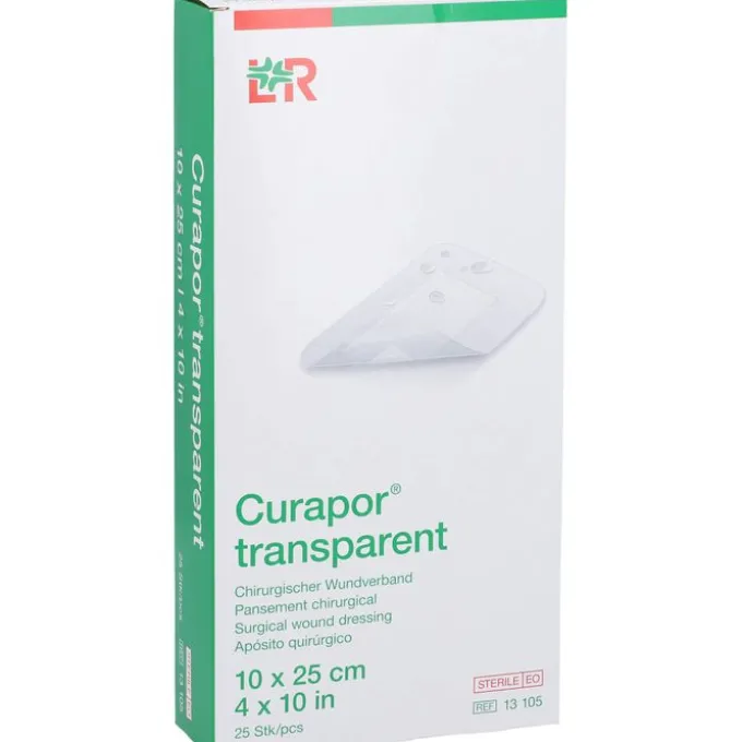 CURAPOR Wundverband steril transparent 10x25 cm 25 St