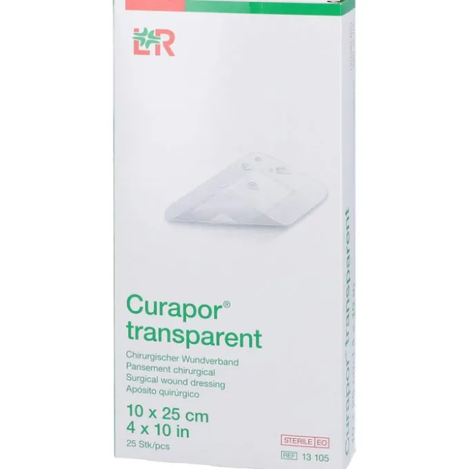 CURAPOR Wundverband steril transparent 10x25 cm 25 St
