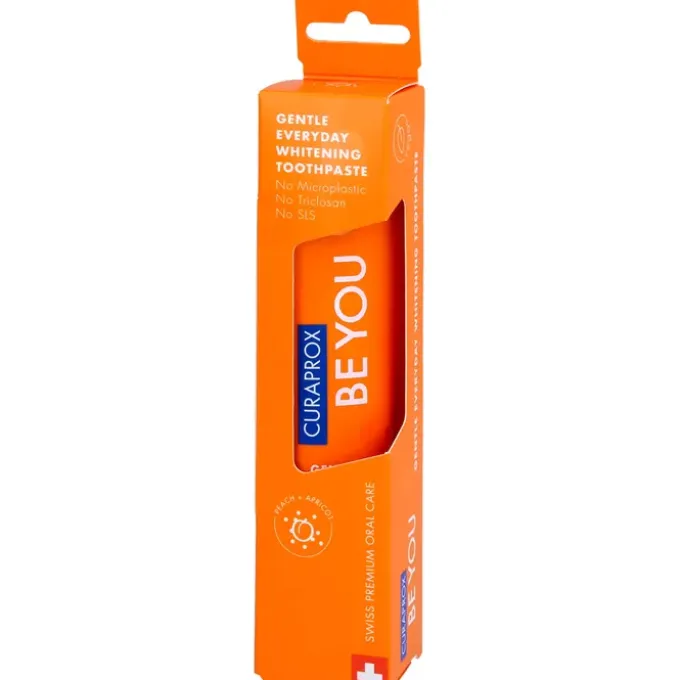 CURAPROX be you Zahnpasta Pfirsich+Aprikose orange 60 ml