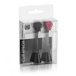 CURAPROX black is white Ersatzbürstenköpfe 2 St