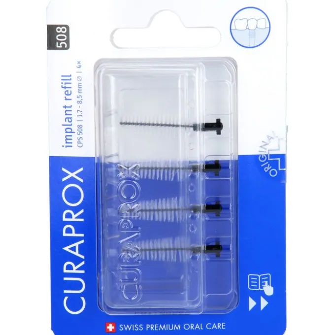 CURAPROX CPS 508 Interdentalb.implant 1,7-8,5 mm 4 St