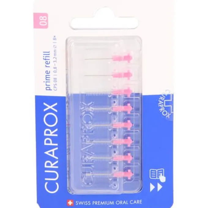 CURAPROX CPS 08 prime Interdentalbürsten Refill 8 St
