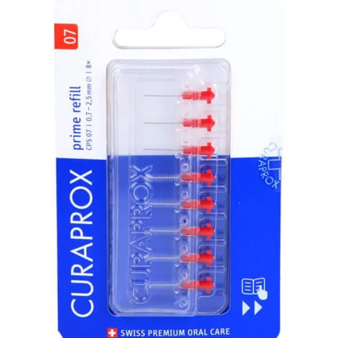 CURAPROX CPS 07 prime Interdentalbürsten Refill 8 St