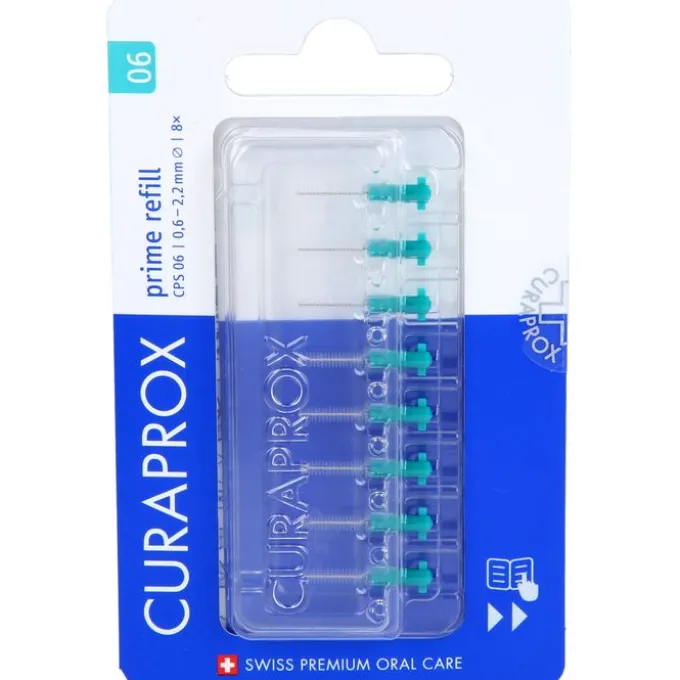 CURAPROX CPS 06 prime Interdentalbürsten Refill 8 St