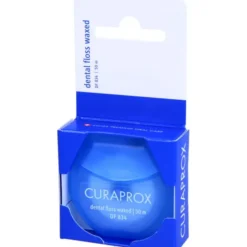 CURAPROX DF 834 Zahnseide waxed Minze Spender 50 m