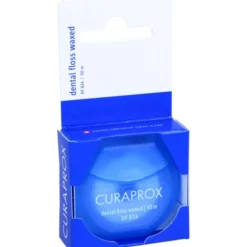 CURAPROX DF 834 Zahnseide waxed Minze Spender 50 m