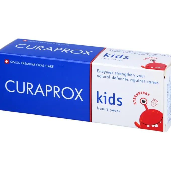 CURAPROX kids Zahnpasta Erdbeere ab 2 Jahre 950ppm 60 ml