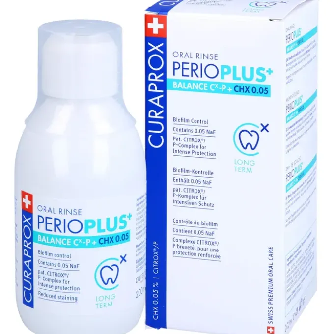CURAPROX perio Plus+ Balance Mundspülung CHX 0,05% 200 ml