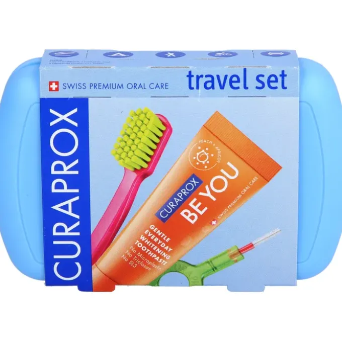 CURAPROX Travel-Set blau 1 St