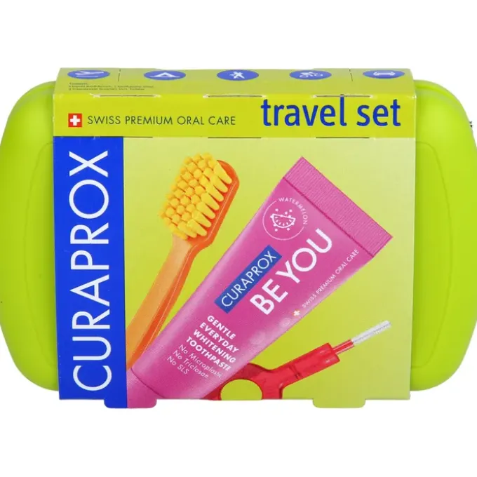 CURAPROX Travel-Set grün 1 St