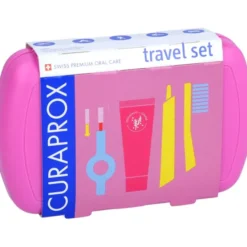 CURAPROX Travel-Set rosa 1 St