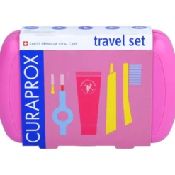 CURAPROX Travel-Set rosa 1 St