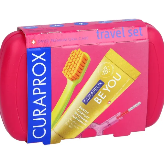 CURAPROX Travel-Set rot 1 St