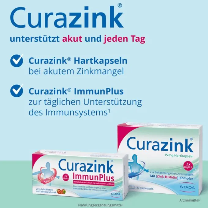 CURAZINK Hartkapseln 100 St