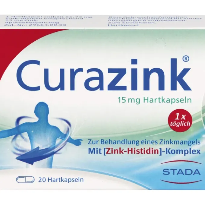 CURAZINK Hartkapseln 20 St