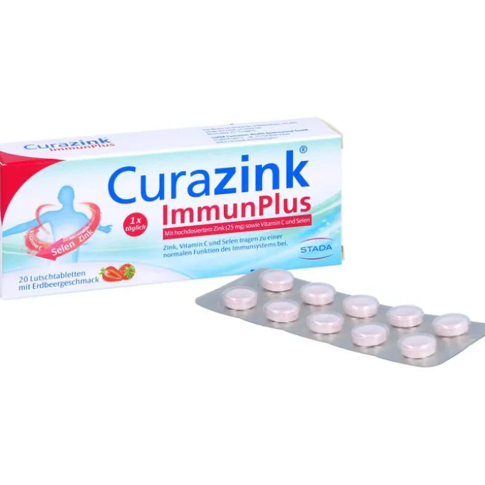CURAZINK ImmunPlus Lutschtabletten 20 Stück