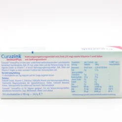 CURAZINK ImmunPlus Lutschtabletten 20 Stück