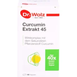 CURCUMIN EXTRAKT 45 Dr.Wolz Kapseln 90 Stück