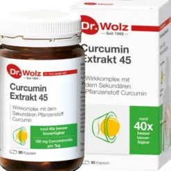 CURCUMIN EXTRAKT 45 Dr.Wolz Kapseln 90 Stück