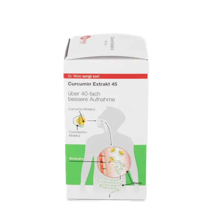 CURCUMIN EXTRAKT 45 Dr.Wolz Kapseln 90 Stück