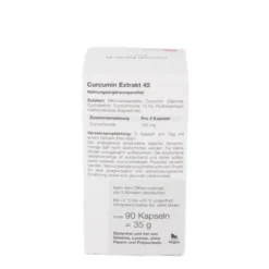 CURCUMIN EXTRAKT 45 Dr.Wolz Kapseln 90 Stück
