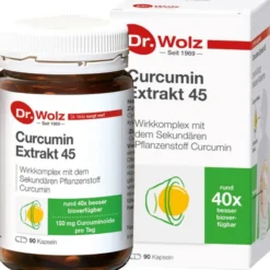 CURCUMIN EXTRAKT 45 Dr.Wolz Kapseln 90 Stück