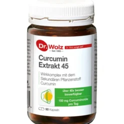 CURCUMIN EXTRAKT 45 Dr.Wolz Kapseln 90 Stück