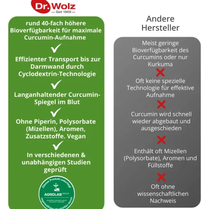 CURCUMIN EXTRAKT 45 Dr.Wolz Kapseln 90 Stück