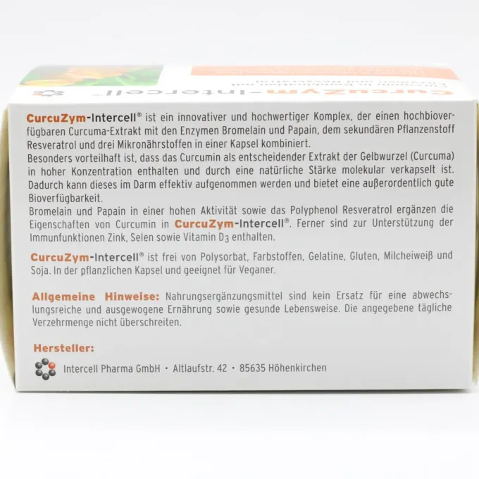 CURCUZYM-Intercell Kapseln 100 Stück