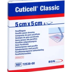 CUTICELL Classic Wundgaze 5x5 cm 5 St
