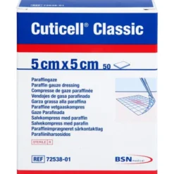 CUTICELL Classic Wundgaze 5x5 cm 50 St