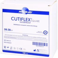 CUTIFLEX Folien-Pflaster square 38x38mm Master Aid 100 St